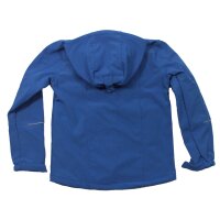 Outburst Jungen Jacke Übergang Softshelljacke royal blau