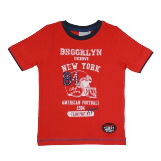 Blue Seven T-Shirt American Football rot