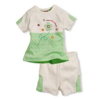 Schnizler Baby Mädchen 2tlg. Set T-Shirt Shorts...