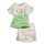 Schnizler Baby Mädchen 2tlg. Set T-Shirt Shorts Blumenmotiv
