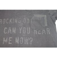 Blue Seven Jungen T-Shirt V-Ausschnitt washed black