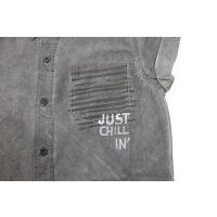 Blue Seven Jungen Hemd Kurzarm schwarz