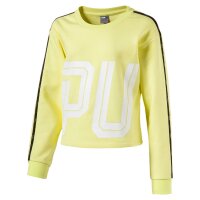 PUMA Mädchen Sportstyle Crew Sweatshirt elfin yellow
