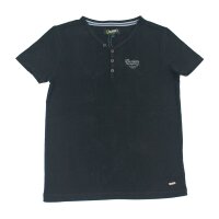 Colorado Denim boys T-Shirt m Knopfleiste black