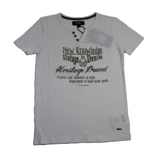 Colorado Denim boys Franziskus T-Shirt m Velourdruck weiß