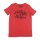 Colorado Denim boys T-Shirt m Velourdruck aurora red melange