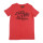 Colorado Denim boys T-Shirt m Velourdruck (13421) aurora red melange Gr. 134/140