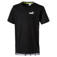 PUMA Kinder Sportshirt T-Shirt Style Allover Tee black