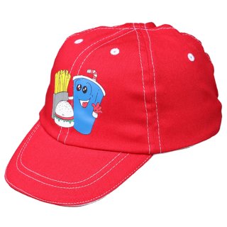Fiebig Basecap Burger Mütze rot