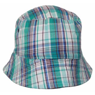 Fiebig Fischerhut Hut mit Emblem dunkelblau
