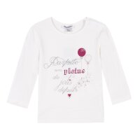 Langarmshirt 3 Pommes Mädchen Glitzerschriftzug...
