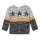 Pullover Strickpullover 3 Pommes Baby Jungen Grau Anthrazit