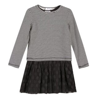 2tlg. Set Kleid + Sweatshirt Wendefunktion 3 Pommes