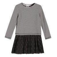 2tlg. Set Kleid + Sweatshirt Wendefunktion 3 Pommes