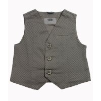 Sarabanda Jungen Weste beige gemustert