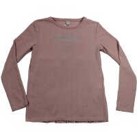 Losan Langarmshirt gefaltet im Rücken rosa palo