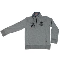 New Zealand Auckland Cardigan Sweatshirt (13GJ300) grey melange Gr. 104