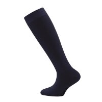 Ewers Kniestrümpfe 2er Pack Streifen uni tinte blau...