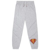 Superman Jogginghose Sporthose Sweathose grau