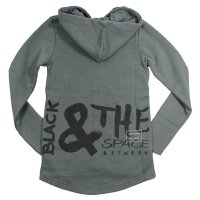 Blue Seven Sweatjacke Jacke m Kapuze mittelgrau