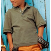 KangaROOS Poloshirt T-Shirt khaki Basicshirt (610136) Gr. 140