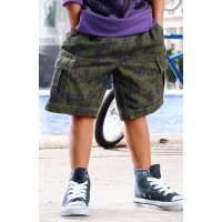 CFL Shorts khaki bedruckt