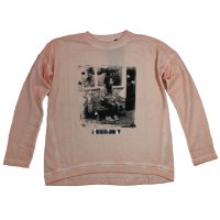 Blue Seven Mädchen Sweatshirt Pullover Fotodruck peach