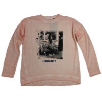 Blue Seven Mädchen Sweatshirt Pullover Fotodruck peach