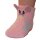 Riese Baby Kuschelsocke m ABS Hase rosa