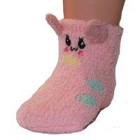 RS Baby Kuschelsocke m ABS Hase (24615) rosa Gr. 74-86