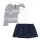 Kleid 3 POMMES Set Sunshine Trägerkleid Sweatshirt (3L30054) Marine Gr. 110