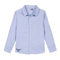 Hemd Langarm 3 Pommes Jungen Langarmhemd hellblau