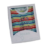 Losan Baby Jungen Spieler Sommer Body bunt gestreift