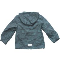 Outburst Jungen Softshelljacke leichte Jacke blau bedruckt