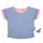 Sigikid Mädchen Kurzshirt T-Shirt, Mini, blau bedruckt