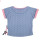 Sigikid Mädchen Kurzshirt T-Shirt, Mini, (116709) blau bedruckt Gr. 128