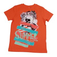 Stummer Jungen T-Shirt King of Spades Apricot