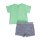 Losan Baby Jungen 2tlg. Set T-Shirt Shorts SMILE verde muestra