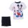 Disney Mickey Mouse Jungen Set T-Shirt Shorts (72029) weiß marine Gr. 92