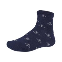 Ysabel Mora 3er Pack Jungen Strümpfe Socken marine Anker gestreift