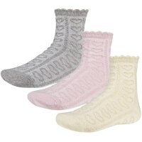 Ysabel Mora 3er Pack Mädchen Strümpfe Socken...