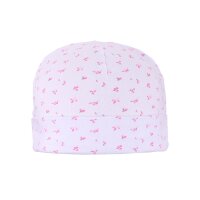 STUMMER Mädchen Babymütze Blümchen weiß