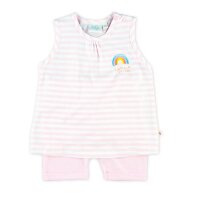 Feetje Baby Mädchen Set Tunika T-Shirt Shorts kurze...