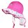 Fiebig Mädchen Hut Bindemütze Flipflops Mütze Bindemütze Nackenschutz rosa