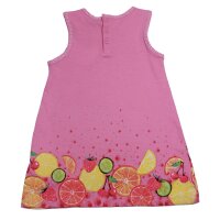 Losan Mädchen Trägerkleid Kleid Früchte rosa