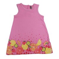 Losan Mädchen Trägerkleid Kleid Früchte (818-7042AD) rosa Gr. 68