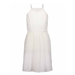 Blue Seven Mädchen Trägerkleid Kleid mit Spitze Sommerkleid weiß