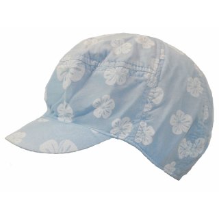Maximo Mädchen Mütze mit Schirm (43509-545500) hellblau Gr. 53