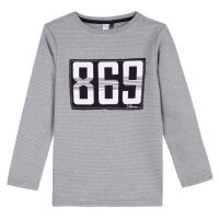 3 Pommes Jungen Langarmshirt T-Shirt Langarm 869 gris shine
