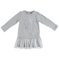 Sarabanda Mädchen Kleid Langarm Sweatkleid Stern...